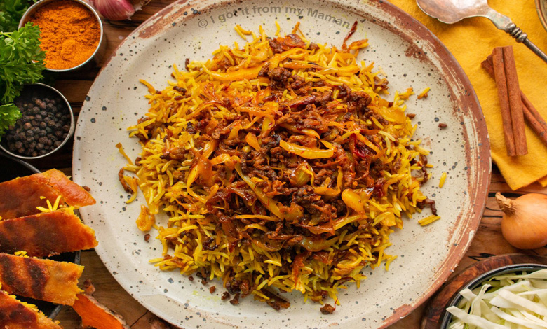 کلم پلو شیرازی