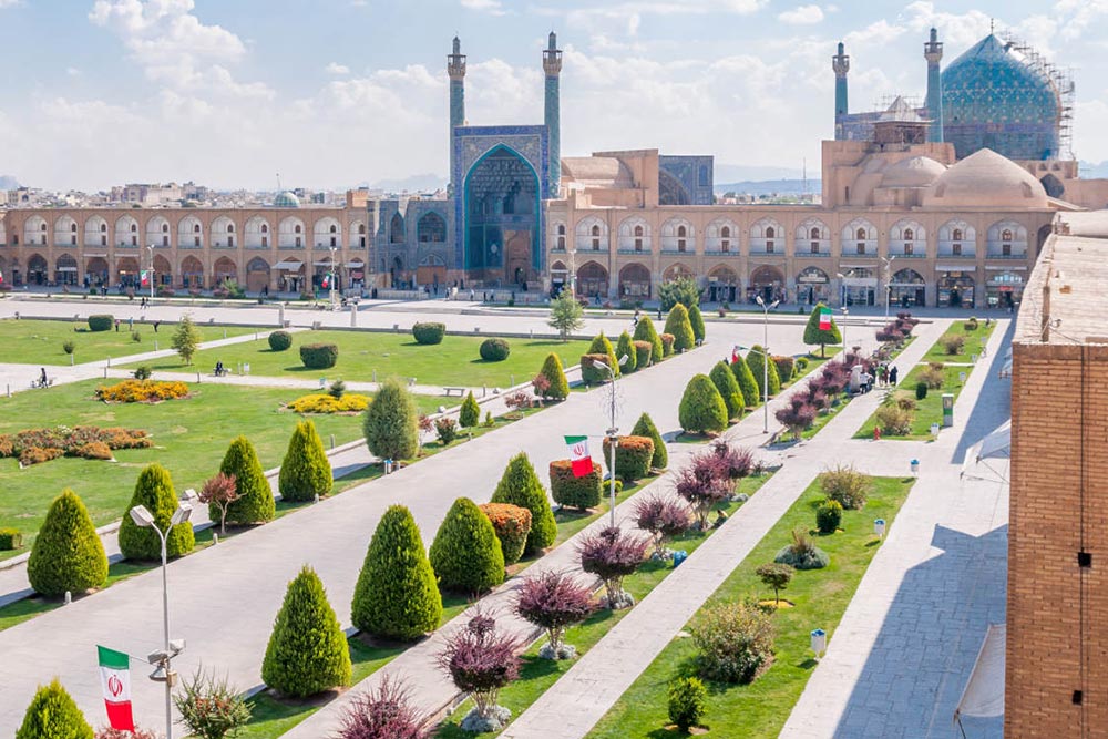 اصفهان در تابستان