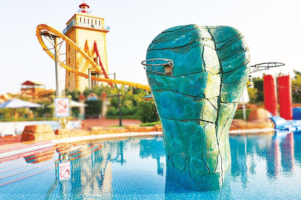 سرسره های پارک آبی اوشن کیش