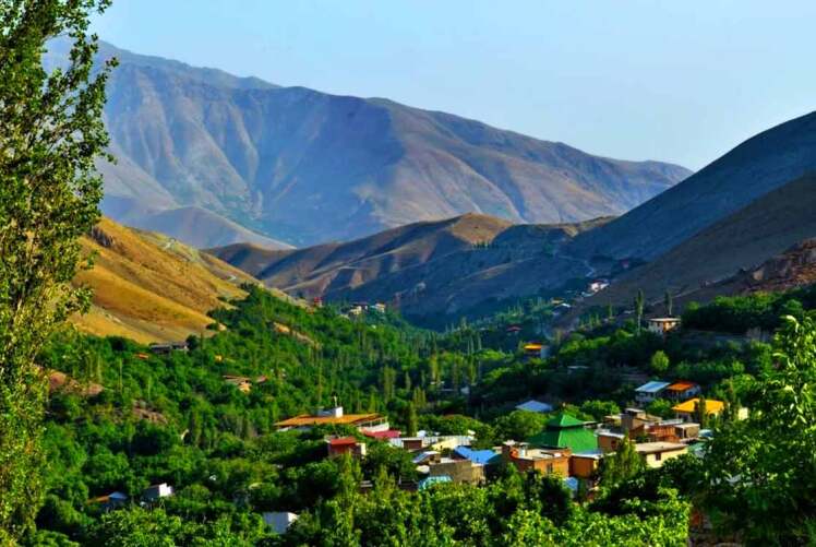 بهترین روستاهای تهران